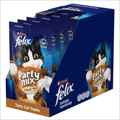 Felix Cat Adult Party Mix Treats – Classic Mix 60g