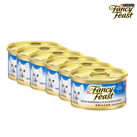 Fancy Feast Grilled – Ocean White Fish & Tuna 85g
