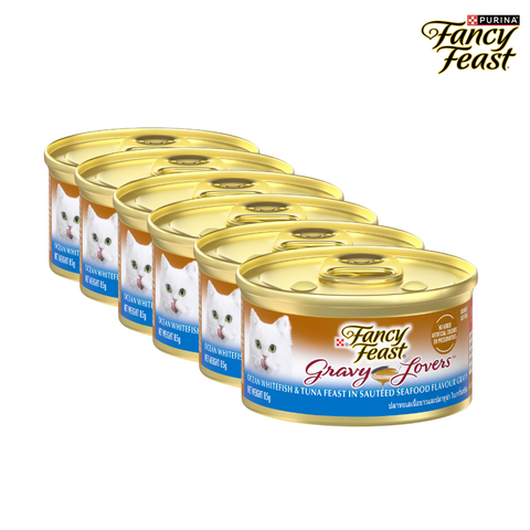 Fancy Feast Gravy Lovers – Ocean White Fish & Tuna