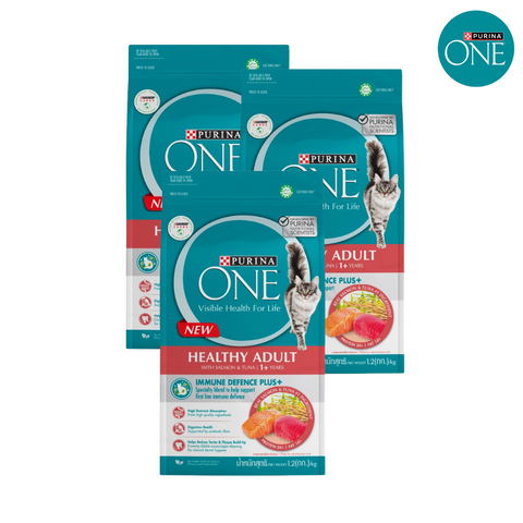 PURINA ONE® Healthy Adult Salmon & Tuna 1.2Kg