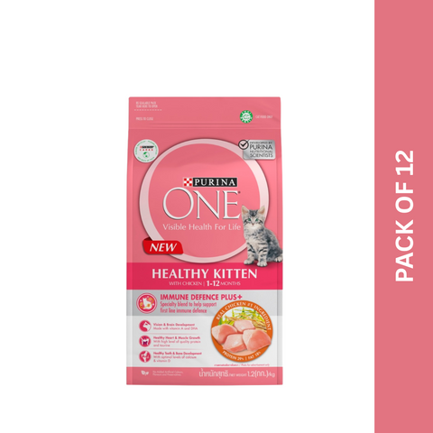 PURINA ONE® Healthy Kitten with Chicken 1.2Kg