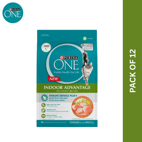 PURINA ONE® Indoor Advantage with Chicken 380g